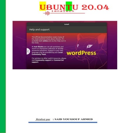 mise en place de wordpresss sous Ubuntu 22.04