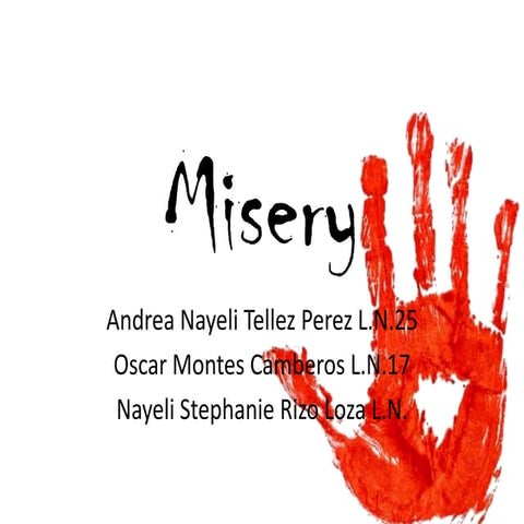 Misery (Book & Movie)