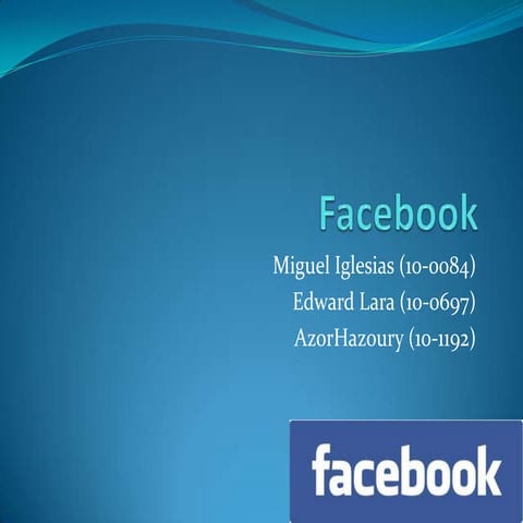 Mis, facebook case | PPTX