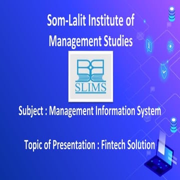 Fintech Indian Start-up 2021