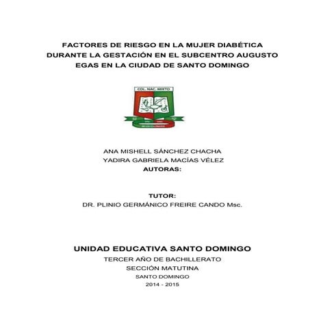Monografia para obtener el titulo de bachiller