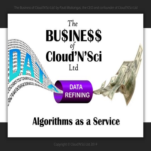 Datajalostamo-seminaari 5.6.2014: Datajalostamo-yhteisön yritysten esittelyjä...