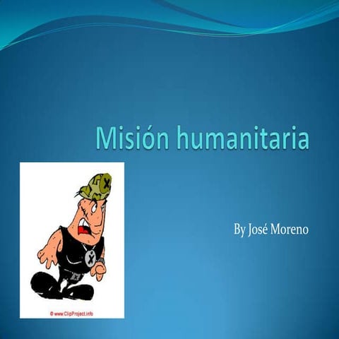 Misión humanitaria