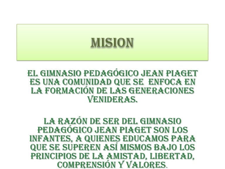 piaget valores