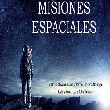 Misiones espaciales