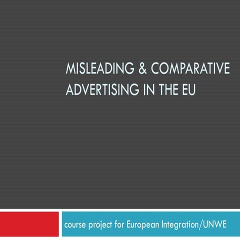 Misleading Advertisement And Their Impact On Consumers Trust.pptx