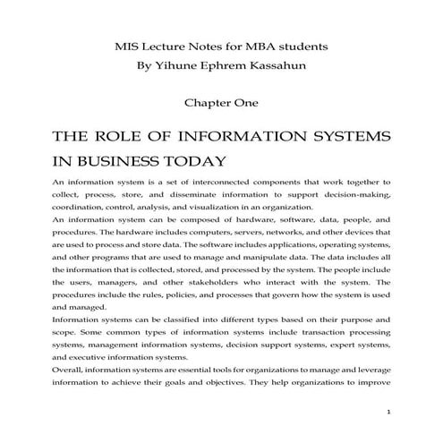 MIS lecture notes by Yihune Ephrem Kassahun.pdf