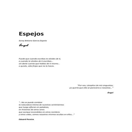 Mis Novelas - Espejos