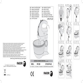 Mi sp 350 350 plus - Servicio Tecnico Fagor