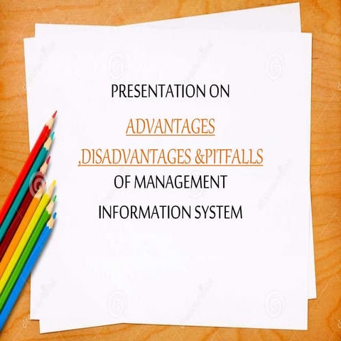 MANAGEMENT INFORMATION SYSTEM ppt