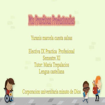 Mis practicas profesionales