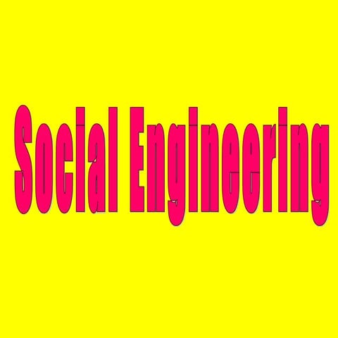 Social Engineering 