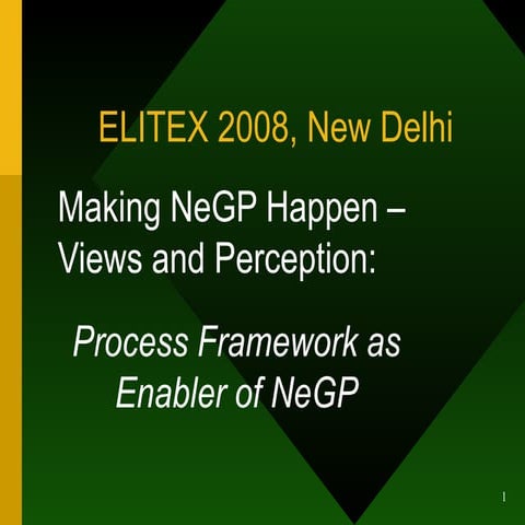 Misra,  D.C.(2008): Making NeGP Happen: Views and Perception_18.1.09
