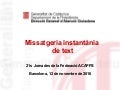 Missatgeria instantània de text a la Generalitat. 21s Jornades de la Federació ACAPPS