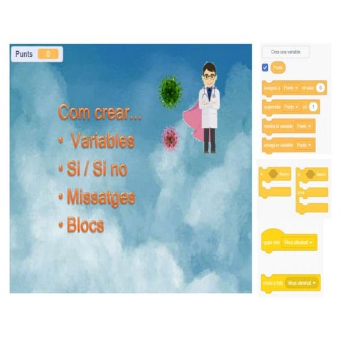 Missatges ·variables· si sino· blocs