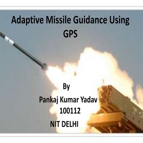 Missile guidance