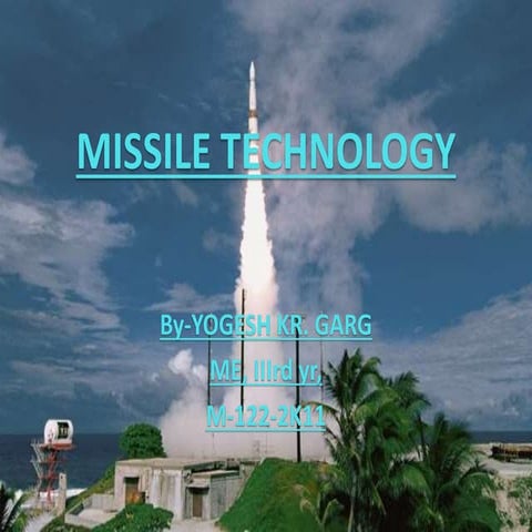 Missile technology