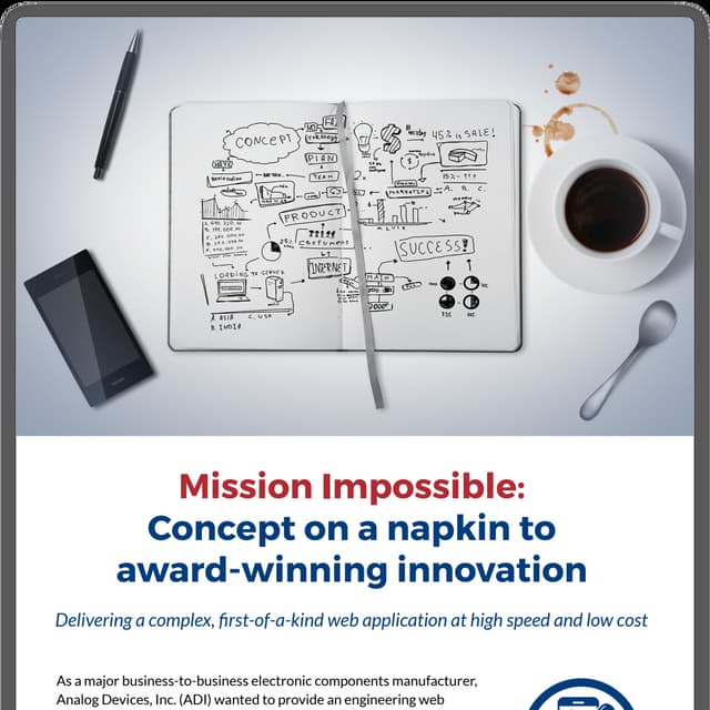Infographic: Mission Impossible – Concept on a Napkin to Award-Winning Innova...