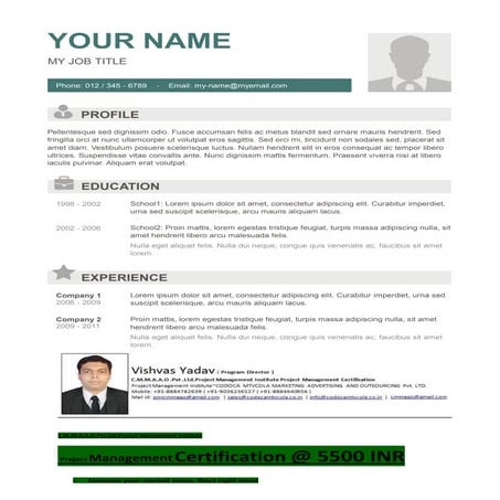 Mission vishvas-resume template-11