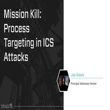Mission kill process targeting in ics attacks
