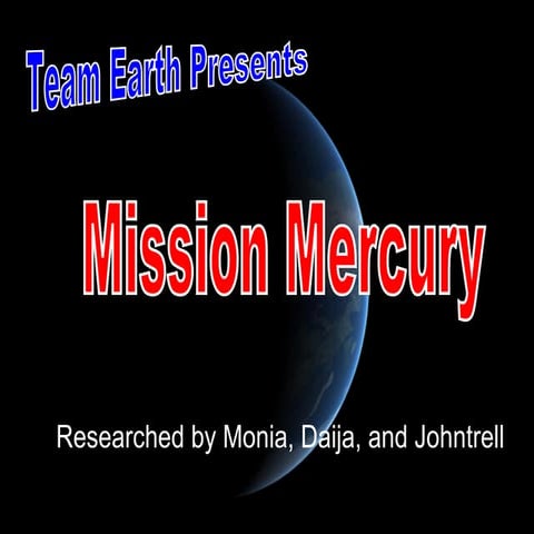 Mission mercury