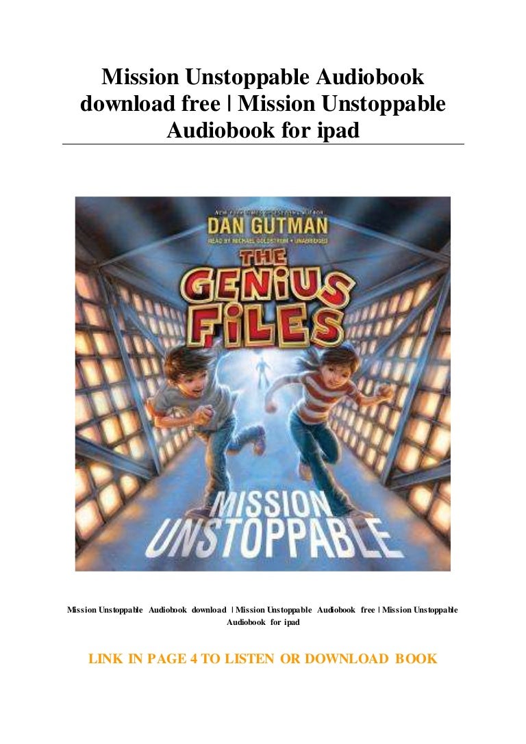 Mission Unstoppable Audiobook download free | Mission Unstoppable Aud…