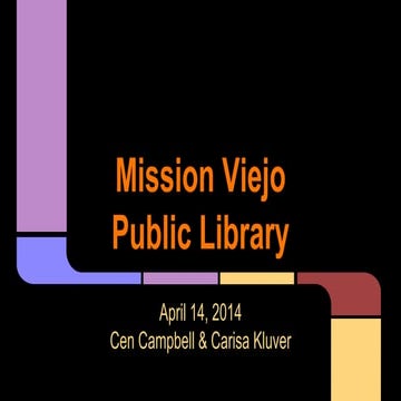 Mission Viejo Final New Media Storytime Training 