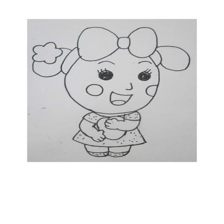 Miss la sen hand drawing 6