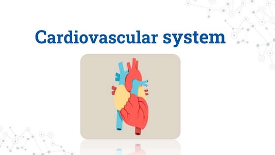 Cardiovascular system | PPT