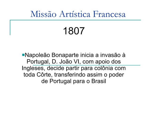 Missão Artística Francesa