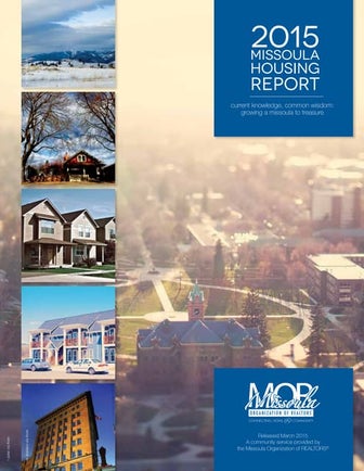Missoula Housing Report, 2015
