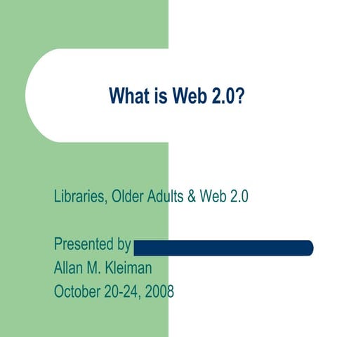 Missouri What is Web 2.0?
