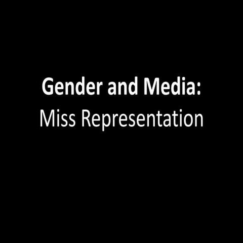 Miss representation