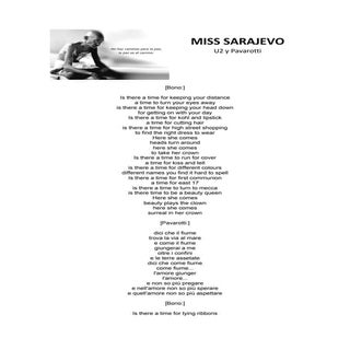 Día de la Paz 2015. Miss Sarajevo. ...