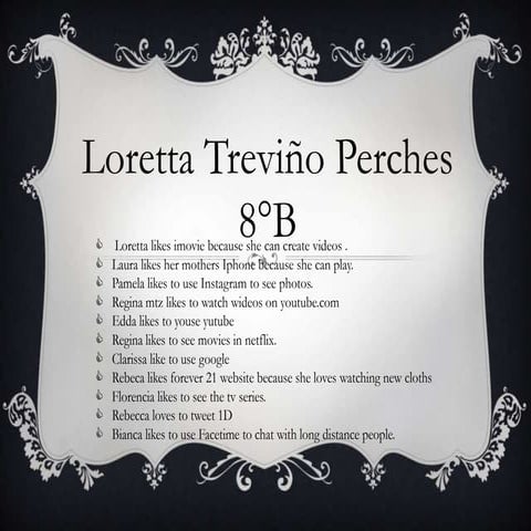 Miss tape loretta treviño perches #23 8°b