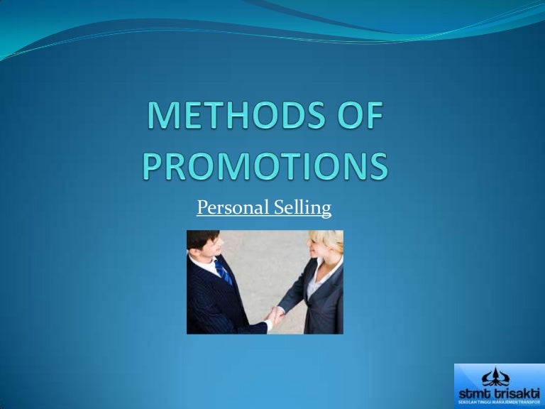 Personal Selling