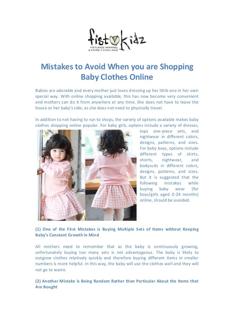 baby clothes buy online