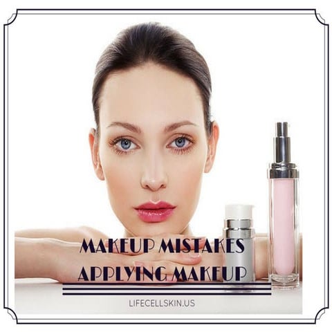 Mistakes While Applying Makeup