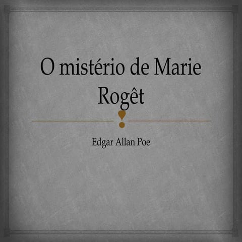 Misterio de marie roget   complemento