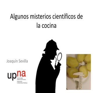 Misterios científicos de la cocina