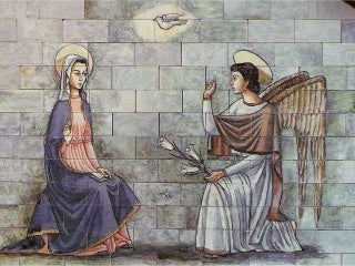 Misterios del Rosario en el santuario de Torreciudad (Huesca)