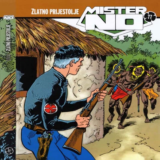MISTER NO Lib77 - Zlatno prijestolje