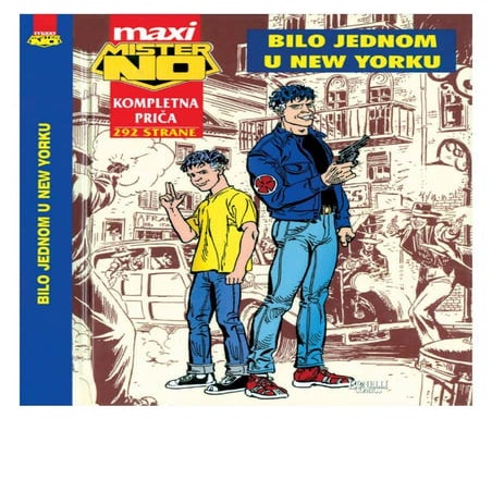 Mister NO SA Maxi 001 - Bilo jednom u New Yorku