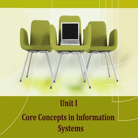 Core Concepts in Information Systems