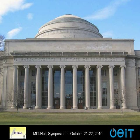 MIT-Haiti Symposium Summary