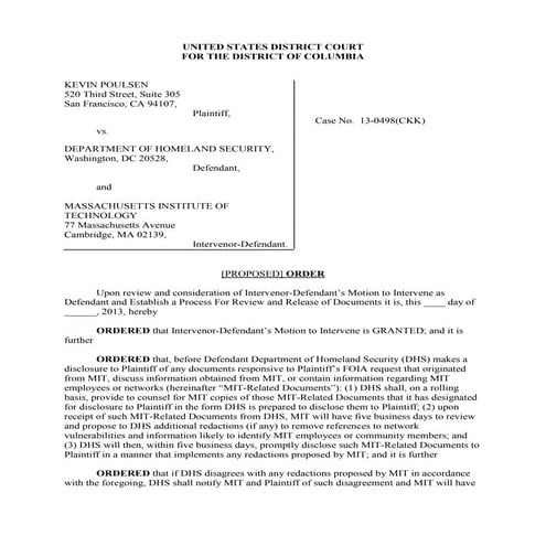 Pedido del MIT de bloquear datos del caso Swartz