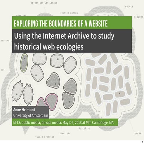 Exploring the Boundaries of a Website: Using the Internet Archive to study hi...
