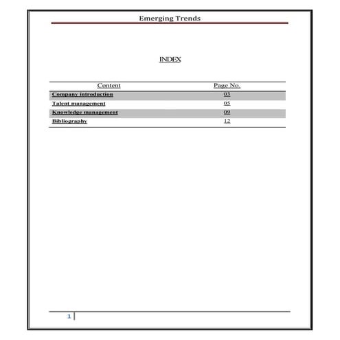 Talent Management and knowledge management at LG