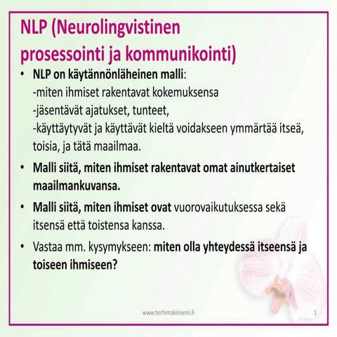 Mita on nlp?