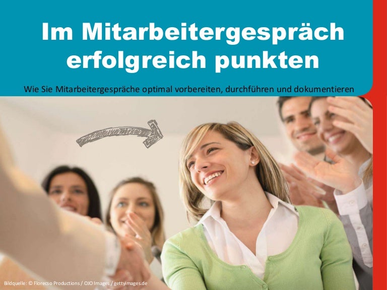 Im Mitarbeitergespräch erfolgreich punkten!